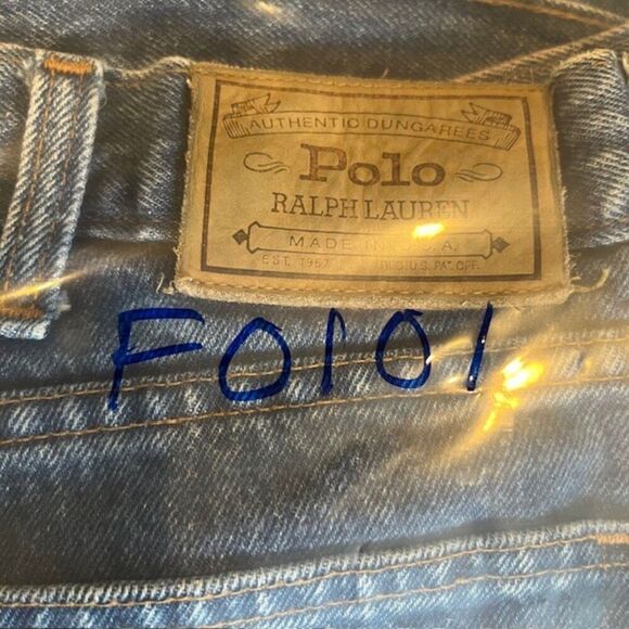 Polo Ralph Lauren Men's Jeans Classic Fit Blue Medium Wash Size 42x30 - Picture 7 of 7